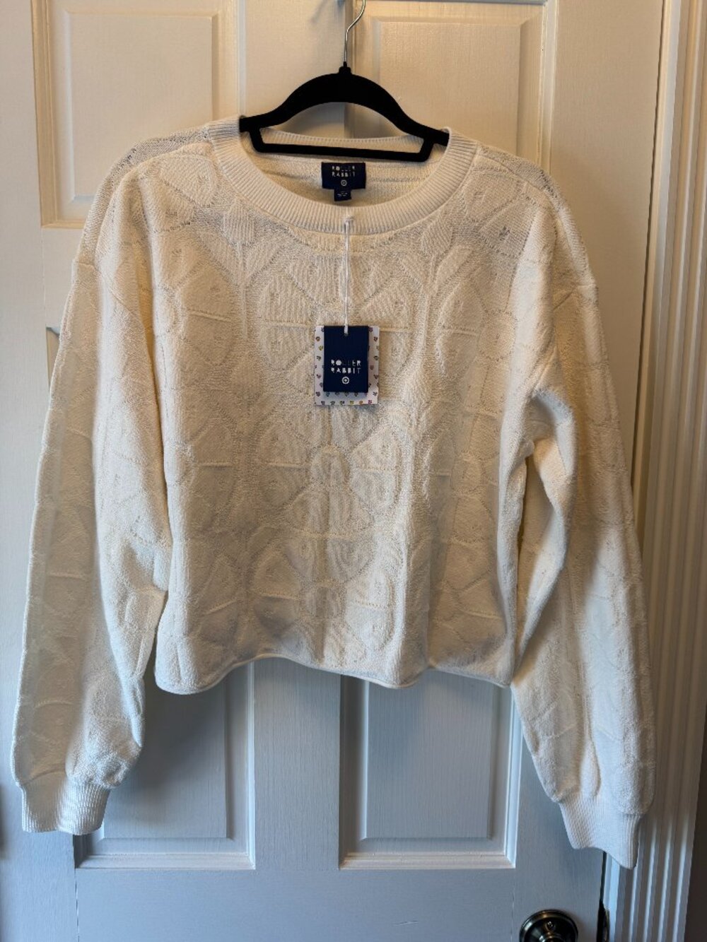 Roller Rabbit for Target Cream Sweater NWT